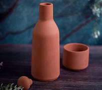 clay bottles